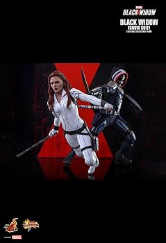 MMS601 ホットトイズ ブラック・ウィドウ スノースーツ版 1/6フィギュア ホットトイズ MMS601 ブラック・ウィドウ スノースーツ版